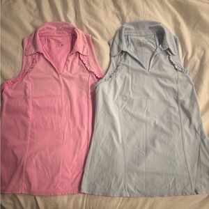 Lily Pulitzer Bundle - UPF 50+ Luxletic Martina Polo Top - Medium